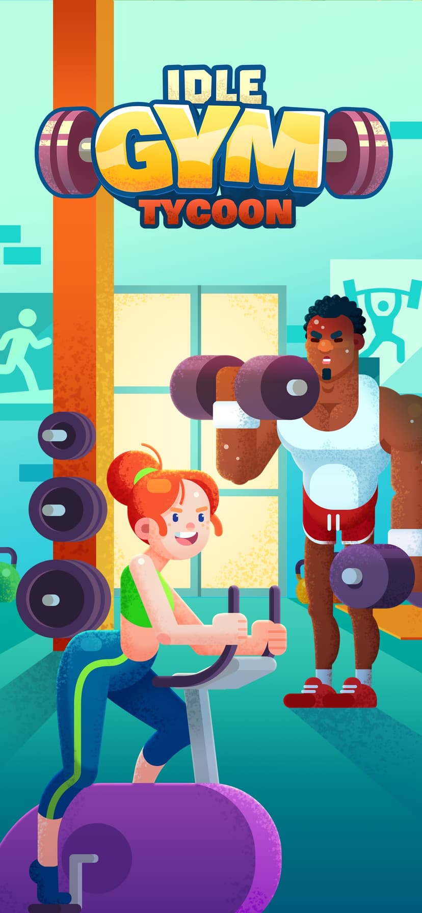 Idle Fitness Gym Tycoon - Game screenshot 1 - screenshot