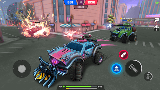 Battle Cars: Nitro PvP Shooter screenshot 3 - screenshot