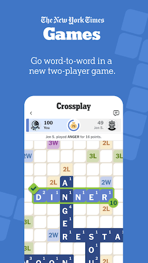 NYT Crossplay: Play and Spell screenshot 1 - screenshot