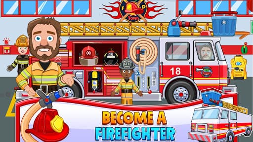 Firefighter: Fire Truck games screenshot 3 - screenshot