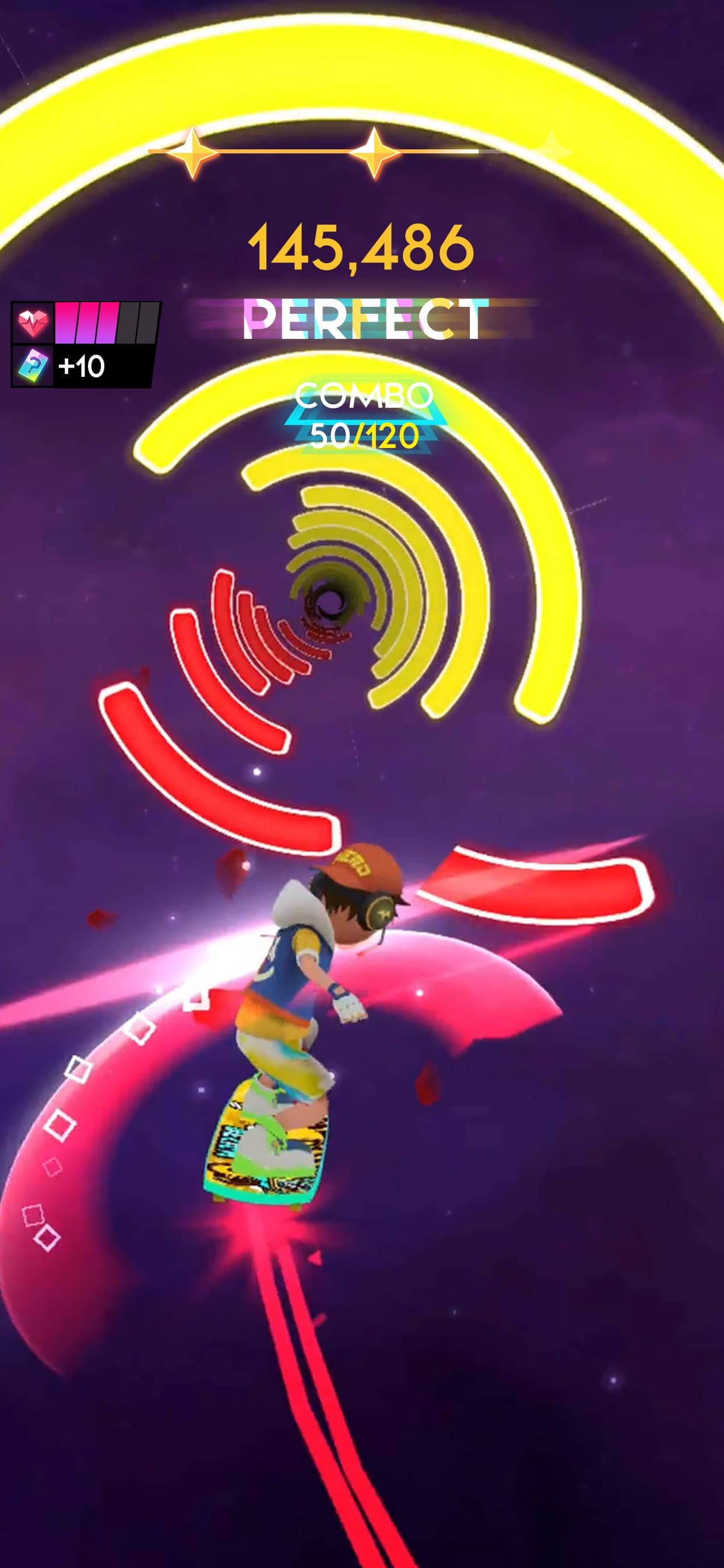 Cyber Surfer: EDM & Skateboard screenshot 1 - screenshot