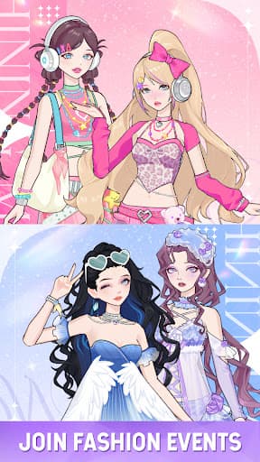 Shining Me: Glow Idol Dress Up screenshot 8 - screenshot