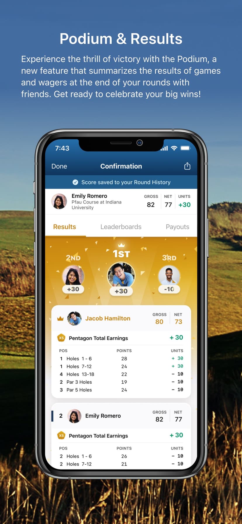 GolfNow Compete screenshot 5 - screenshot