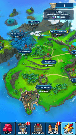 Idle Dungeon Manager - PvP RPG screenshot 5 - screenshot