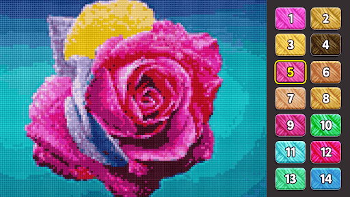 Cross Stitch: Color by Number screenshot 7 - screenshot