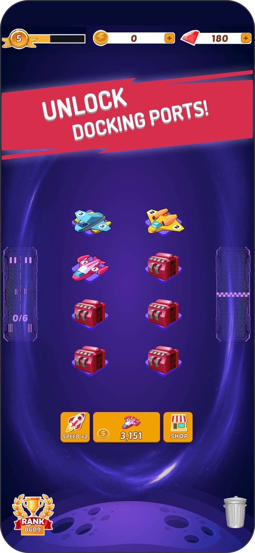 Merge Spaceships - Idle Game screenshot 2 - screenshot