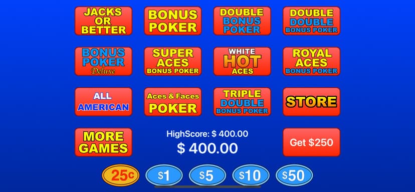 Video Poker - Poker Games screenshot 3 - screenshot