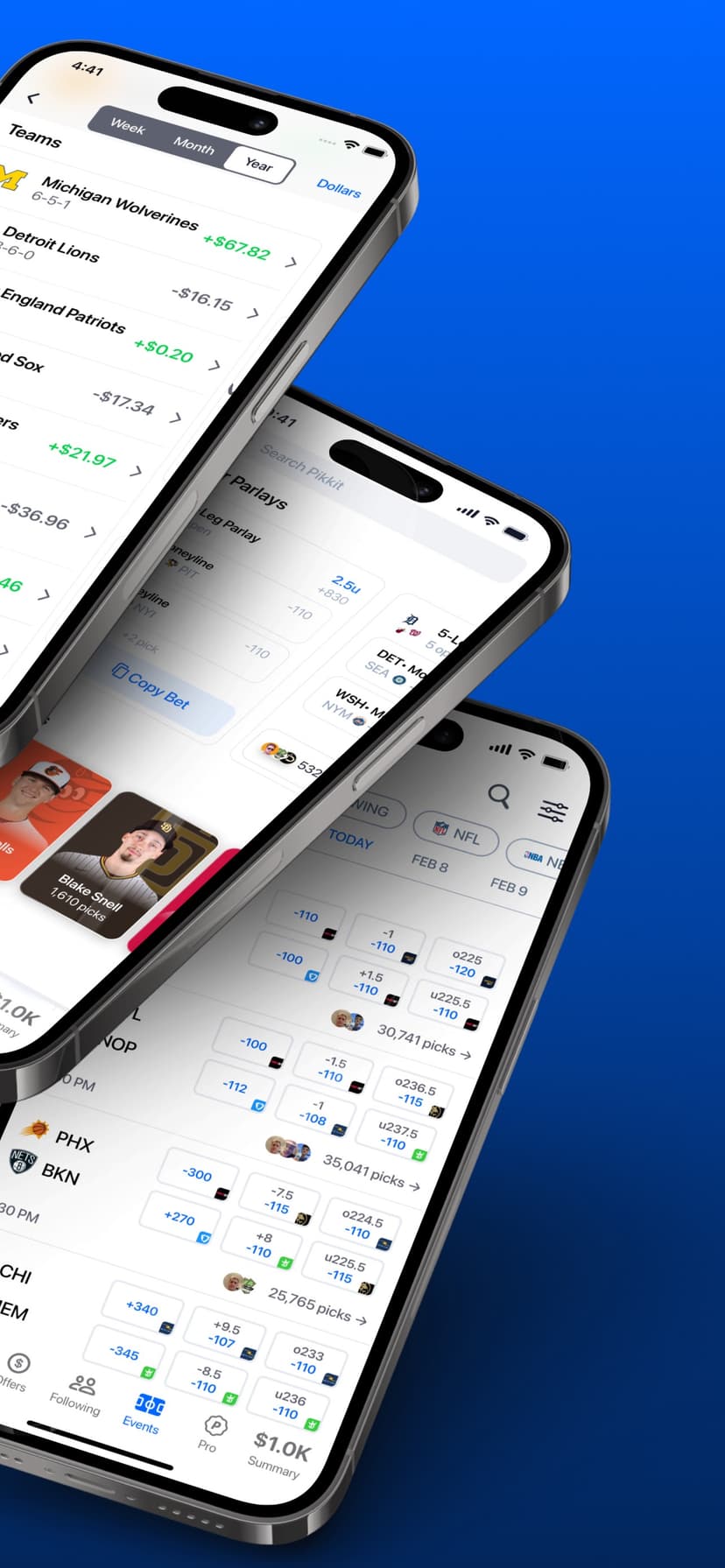 Pikkit: Sports Betting Tracker screenshot 8 - screenshot