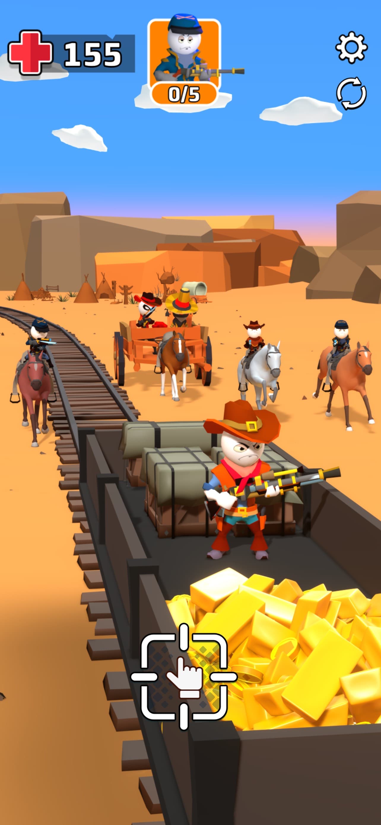 Cowboy sniper: Western gun screenshot 3 - screenshot