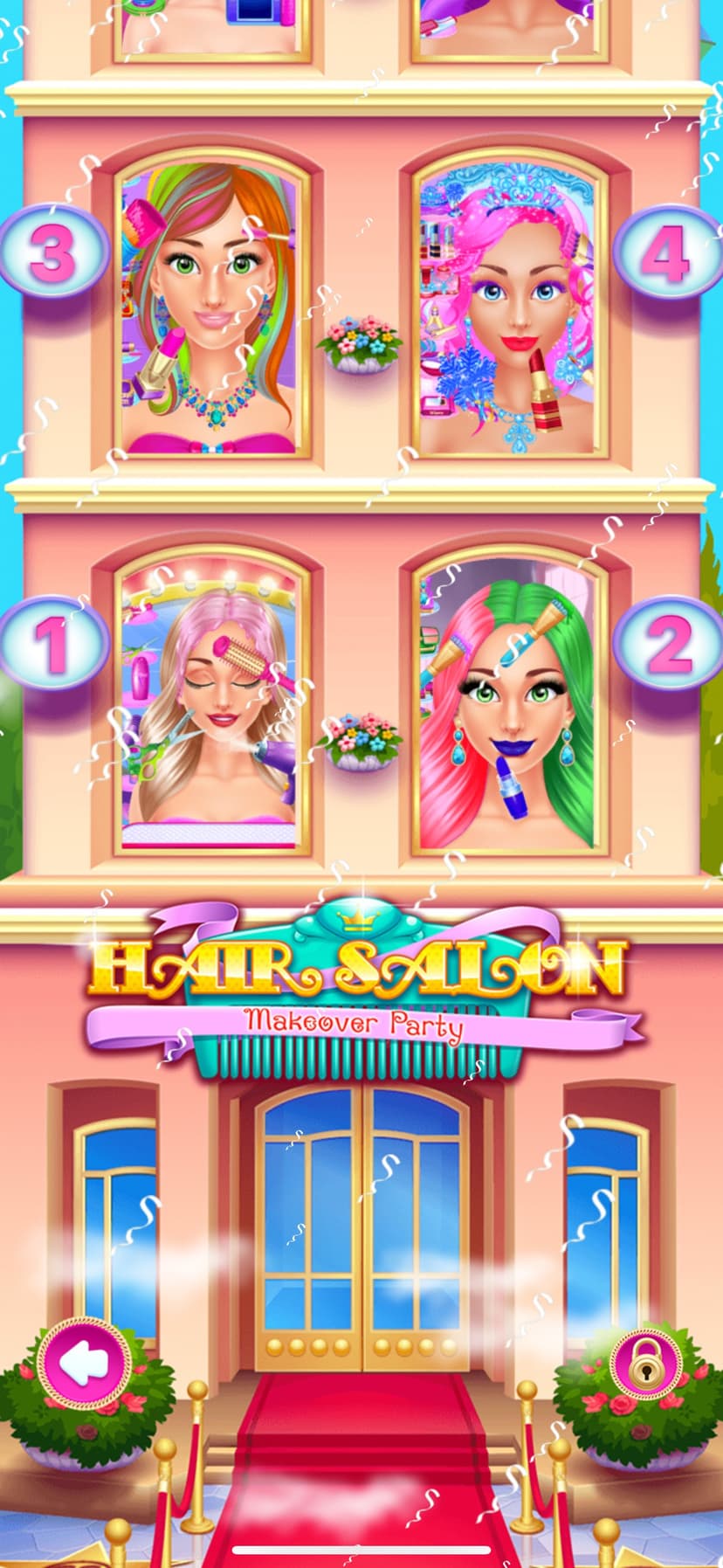 Hair Salon Makeover Games screenshot 5 - screenshot