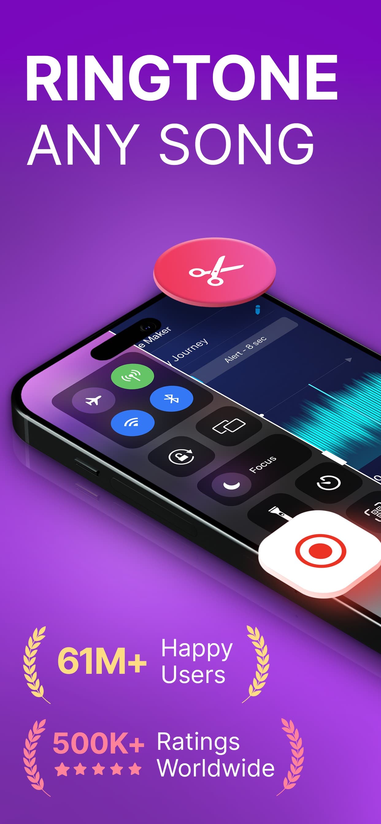 Ringtones for iphone: Ringtune screenshot 1 - screenshot