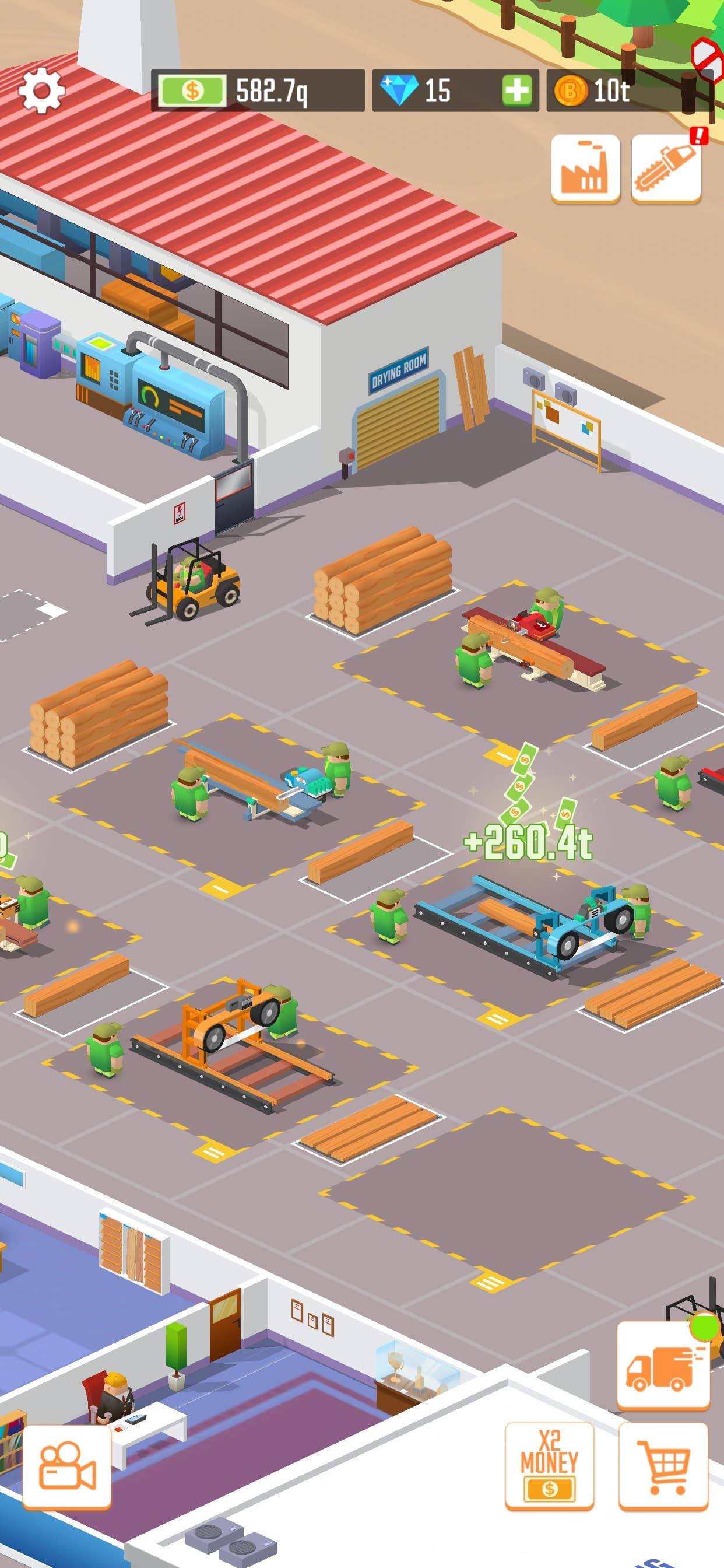 Idle Lumber Empire - Wood Game screenshot 6 - screenshot