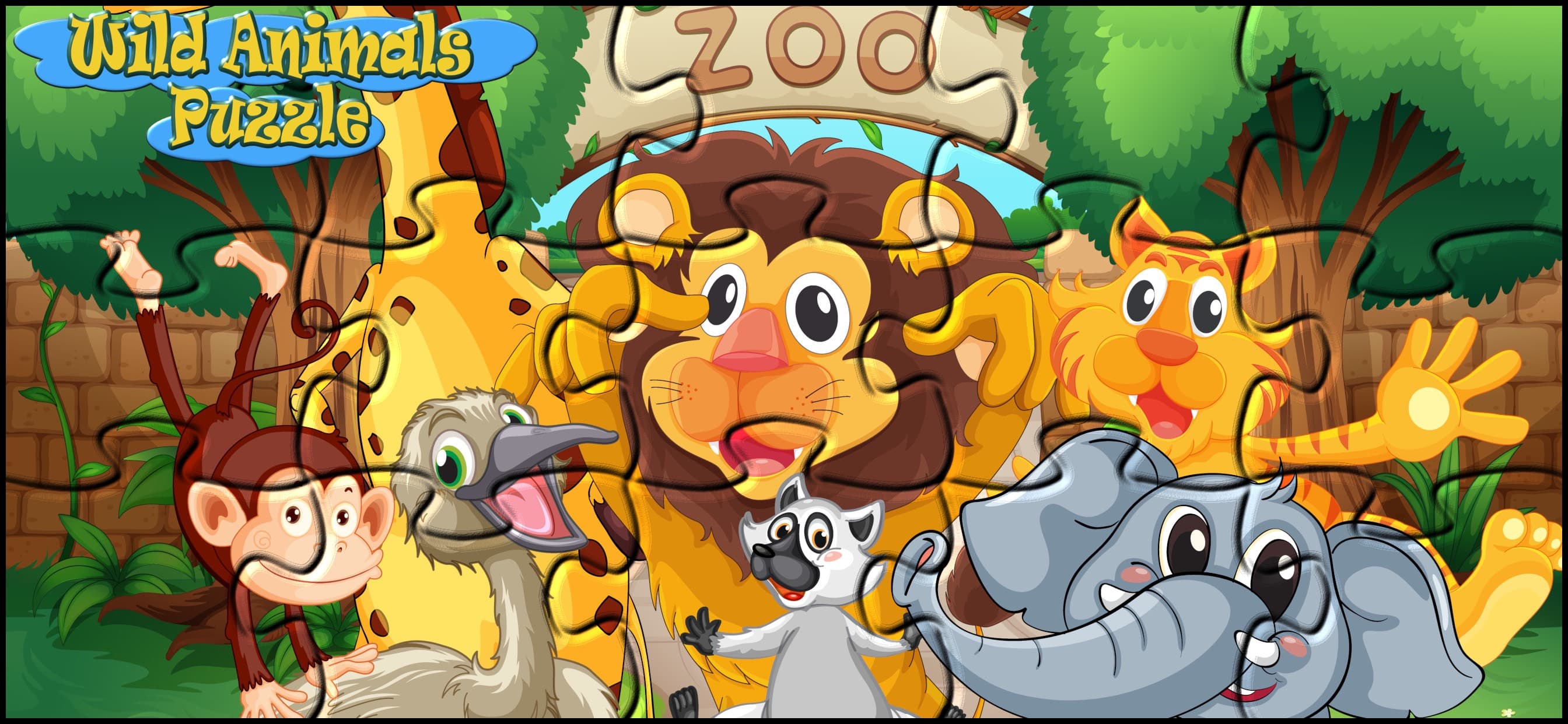 Zoo animal games for kids screenshot 1 - screenshot