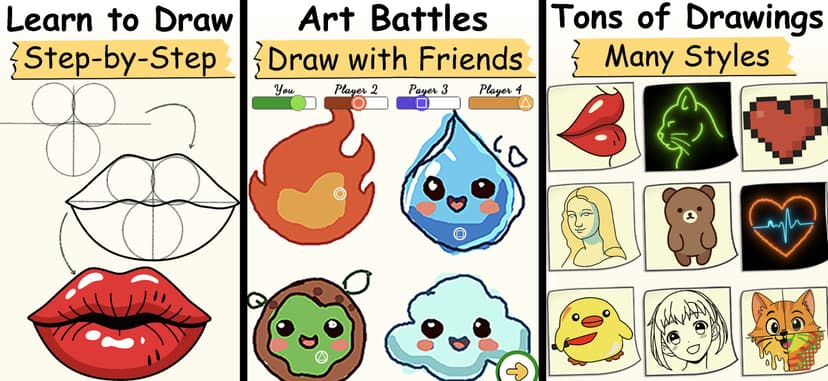 ArtLoop: How To Draw Lessons screenshot 1 - screenshot