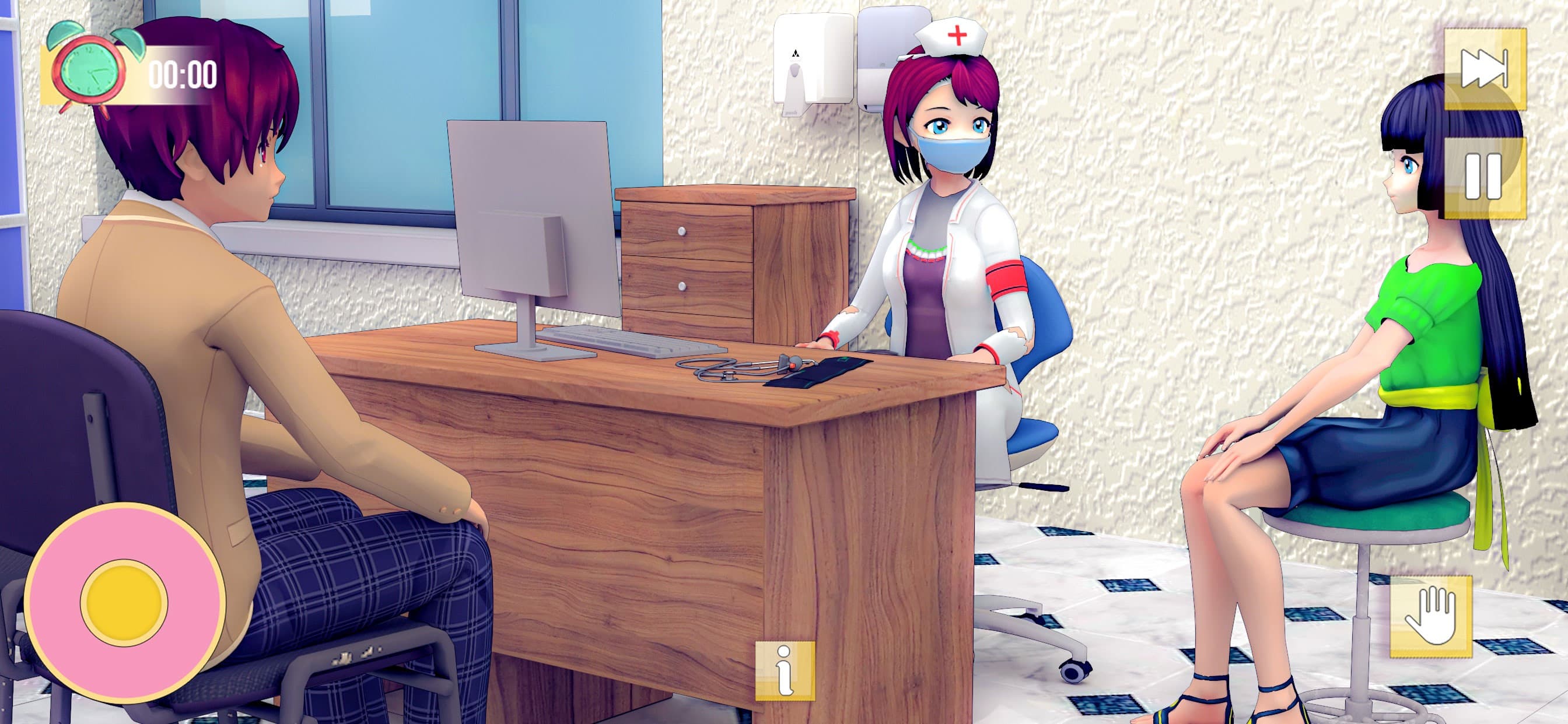 Pregnant Mom & Baby Anime Game screenshot 4 - screenshot