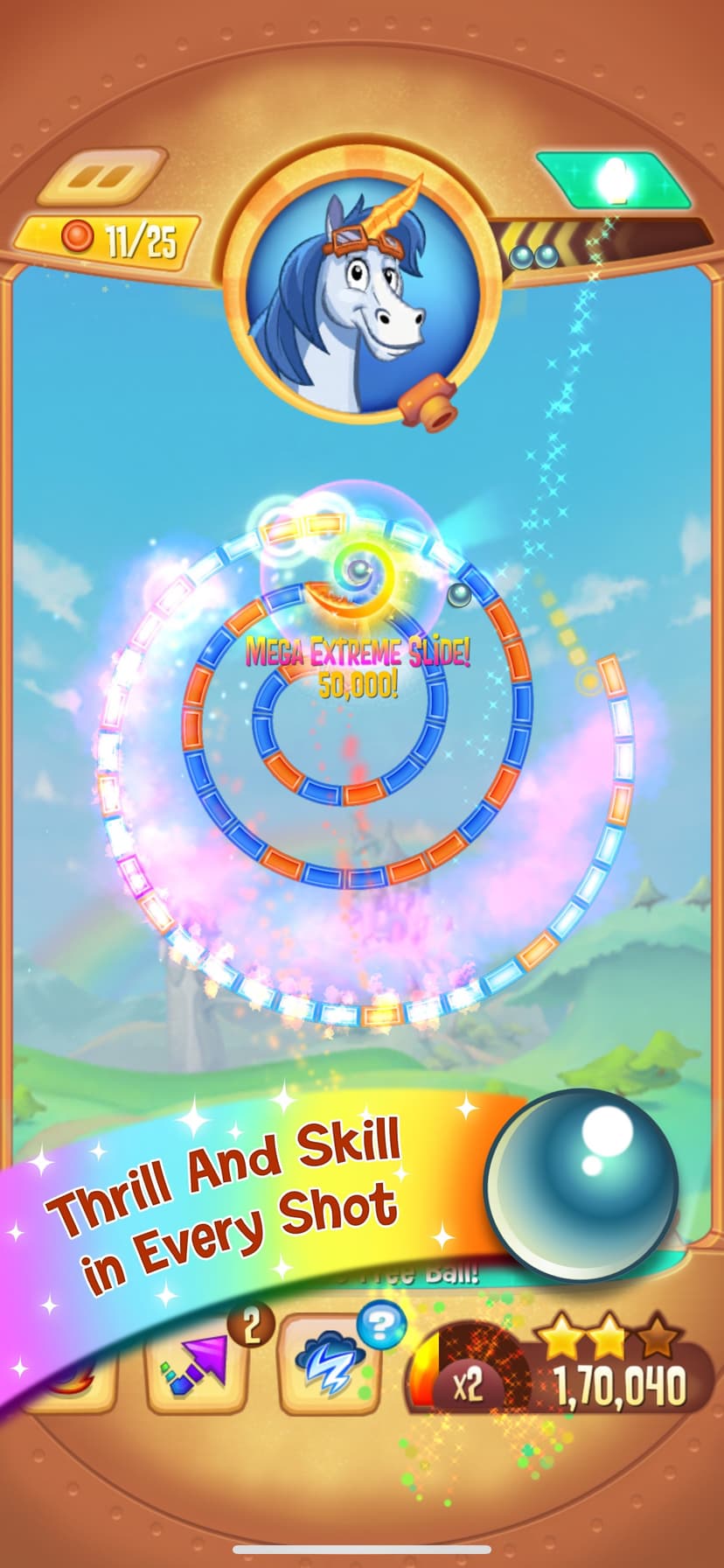 Peggle Blast screenshot 1 - screenshot