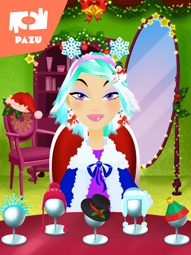 Girls Hair Salon Christmas screenshot 12 - screenshot