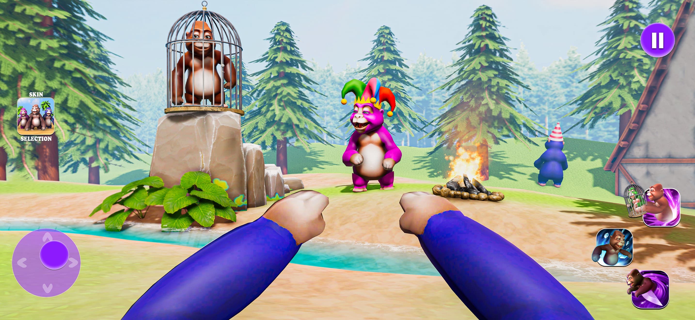 Gorilla Hide And Seek Mob Game screenshot 5 - screenshot