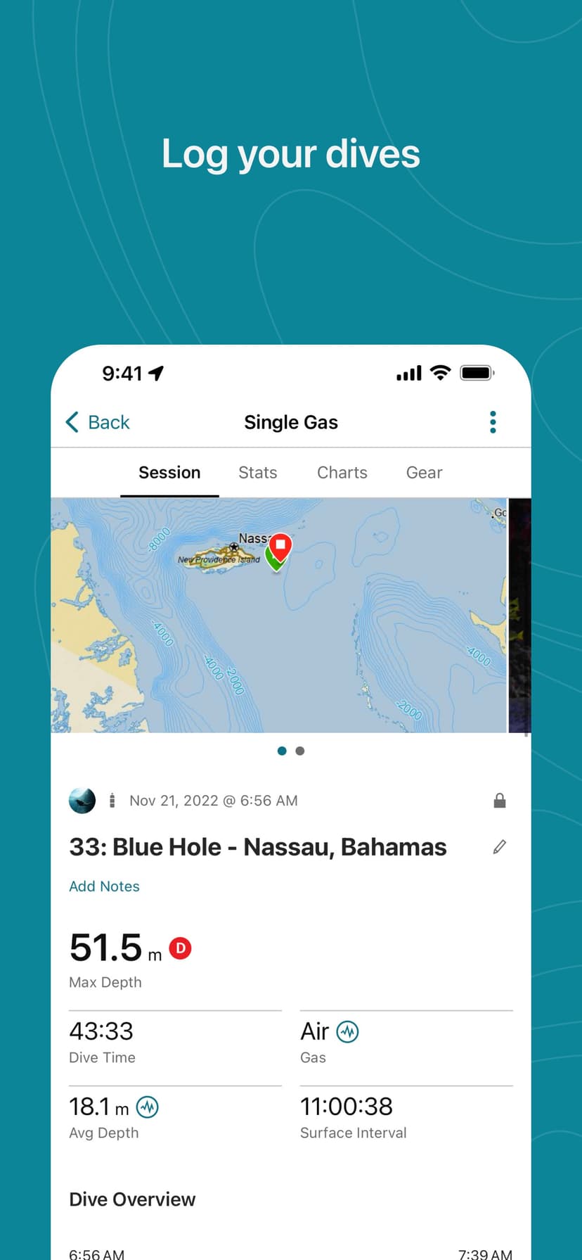 Garmin Dive™ screenshot 1 - screenshot