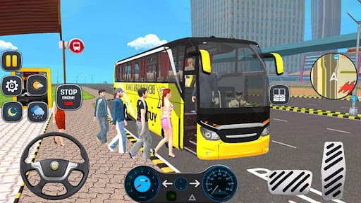 US Bus Game Sim Coach Driving screenshot 1 - screenshot