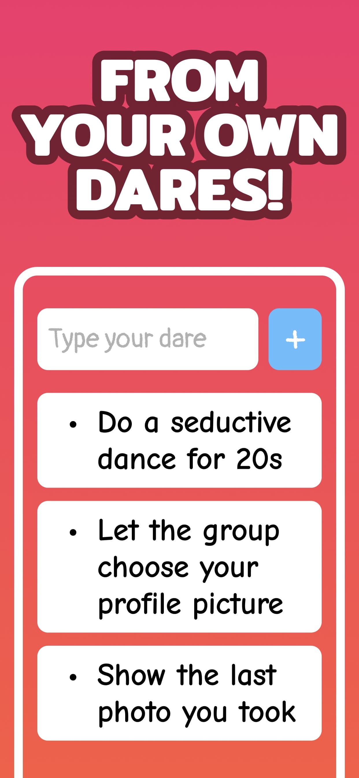 Truth Or Dare : Party Game screenshot 5 - screenshot