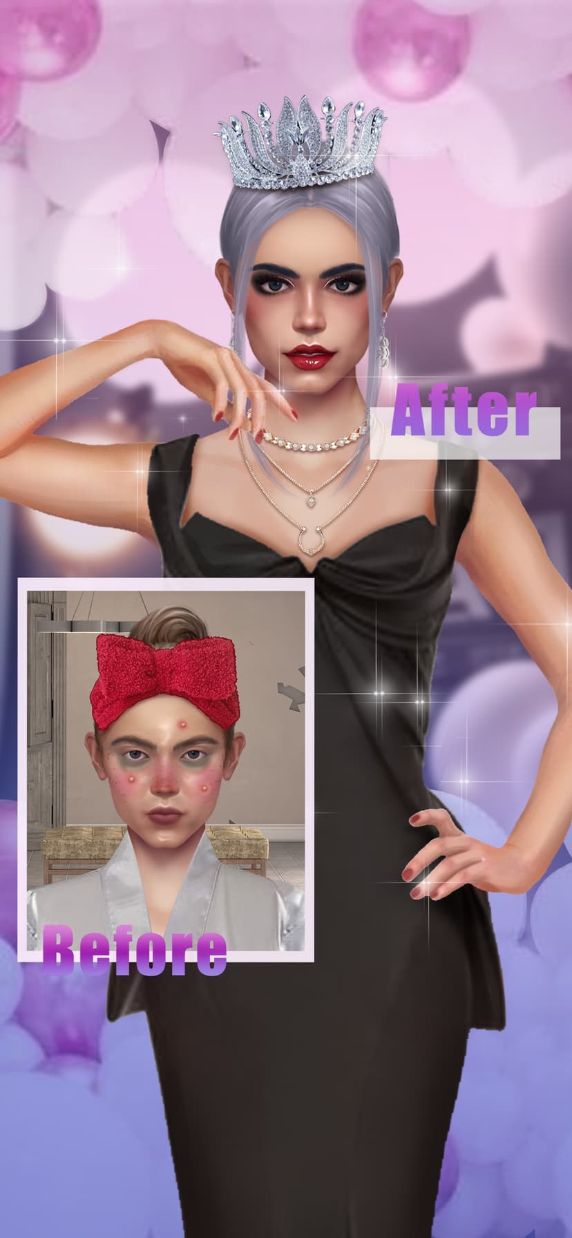 ASMR Makeover: Makeup Games screenshot 3 - screenshot