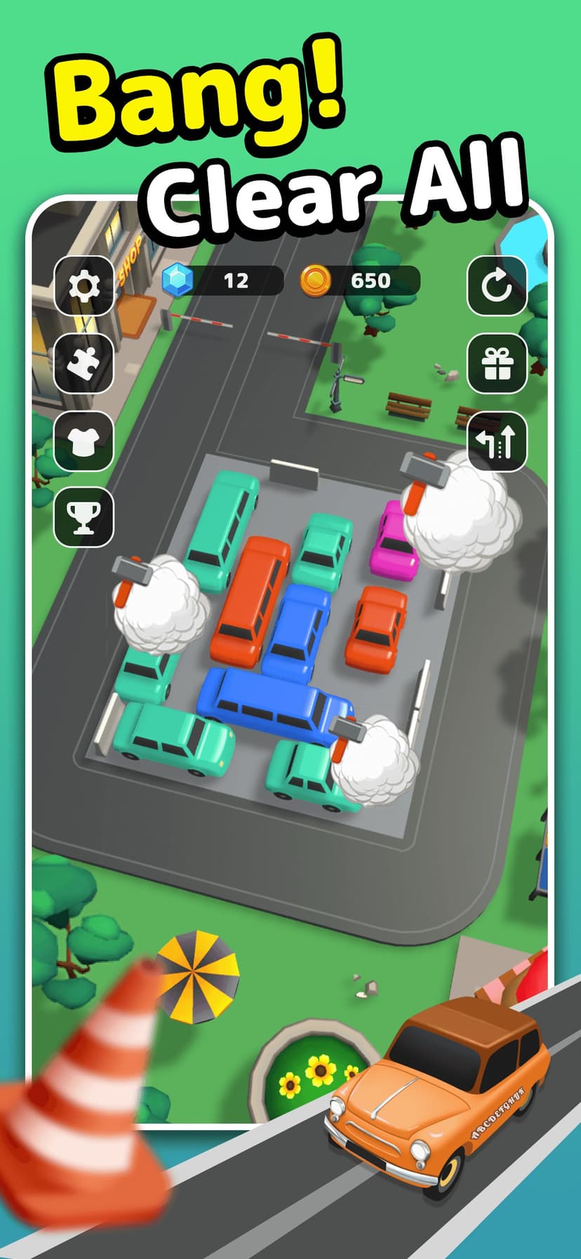 3D Car Game: Parking Jam screenshot 7 - screenshot
