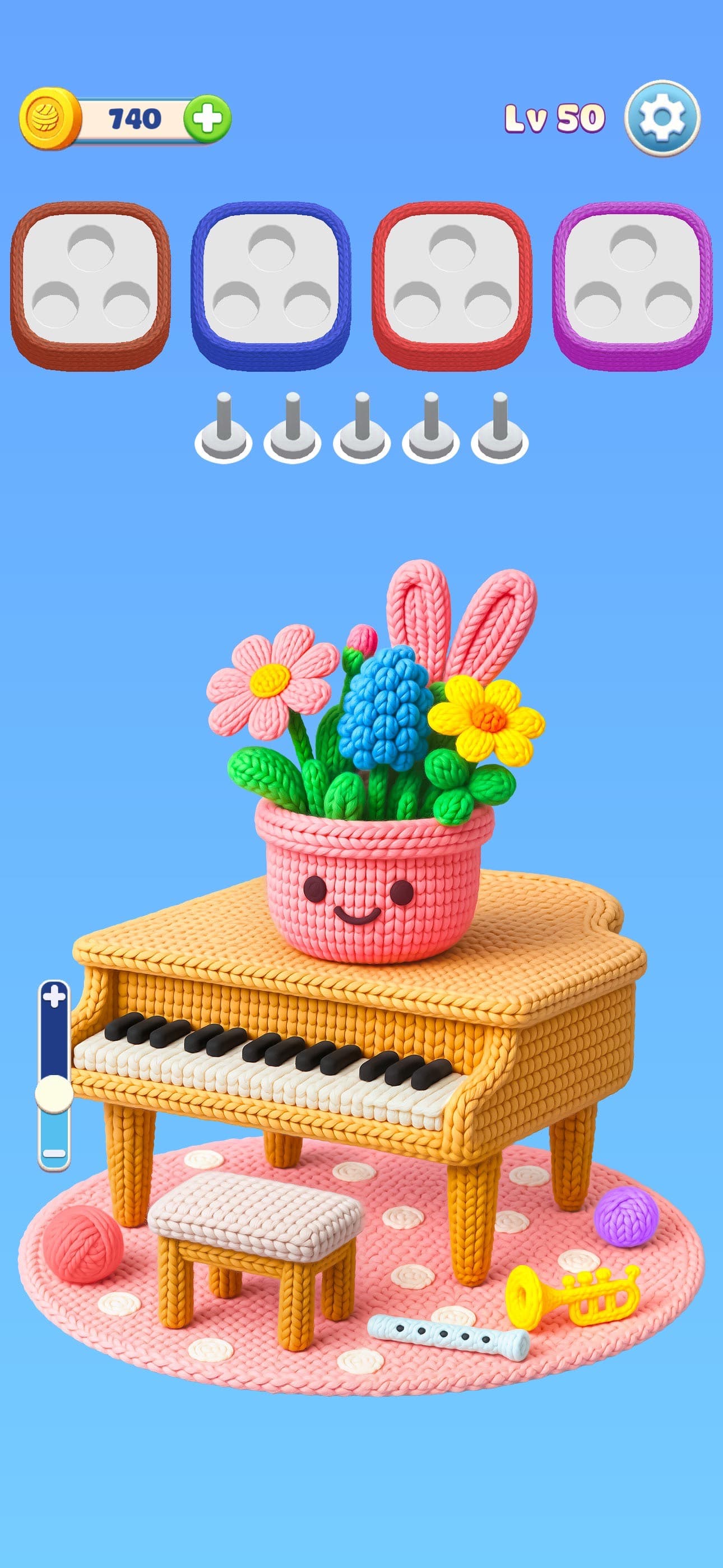 Wool Frenzy - Yarn Match 3D screenshot 3 - screenshot