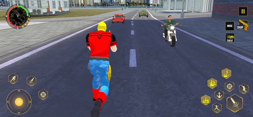 Rope Hero City: Gangster Mafia screenshot 1 - screenshot