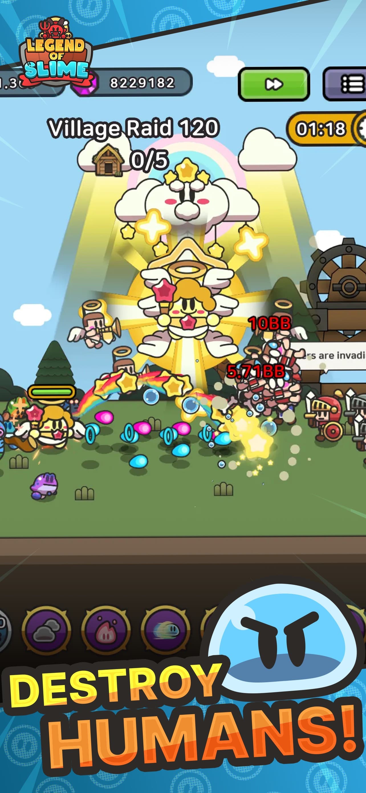 Legend of Slime: Idle RPG screenshot 1 - screenshot