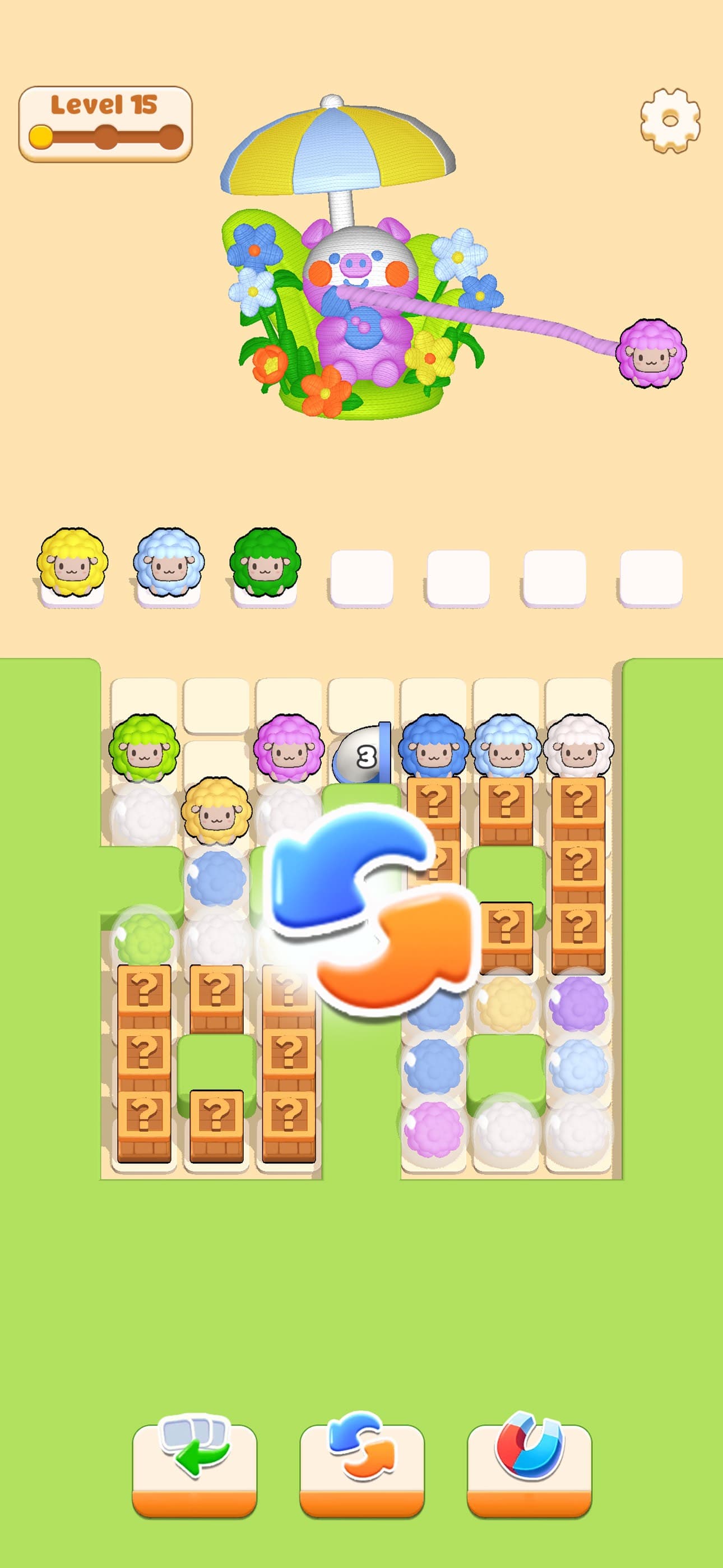 Wool Out 3D - Knitting Games screenshot 1 - screenshot