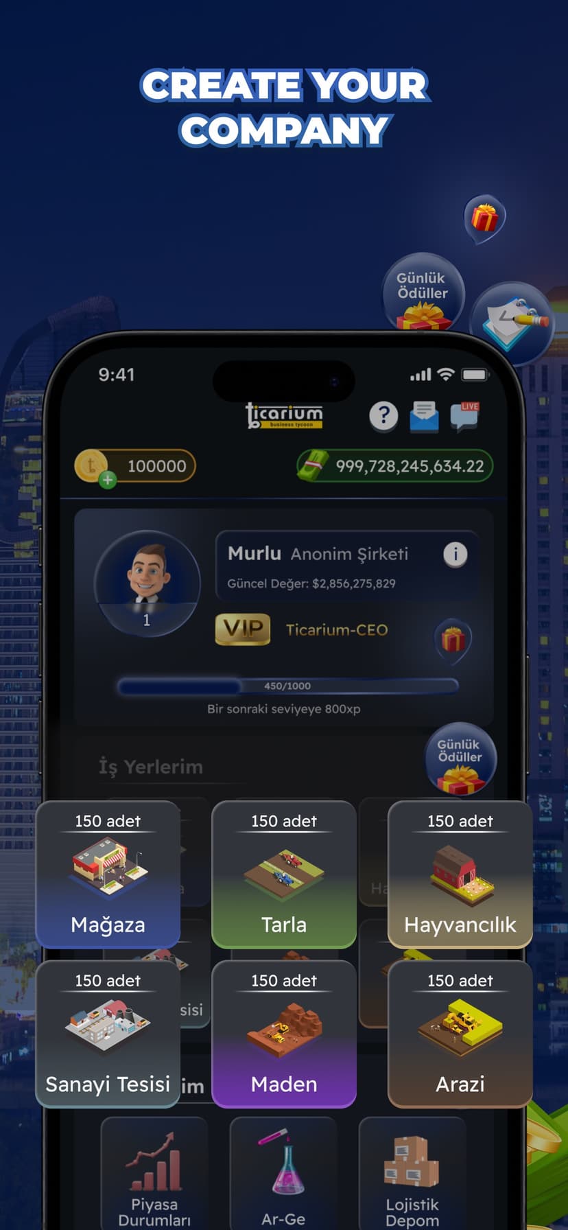 Ticarium: Business Tycoon screenshot 2 - screenshot