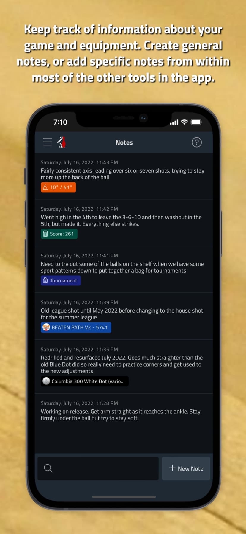Tenpin Toolkit: Bowling Tools screenshot 6 - screenshot