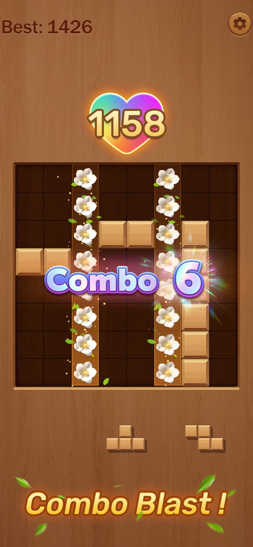 Woody Block:Puzzle Blast screenshot 2 - screenshot