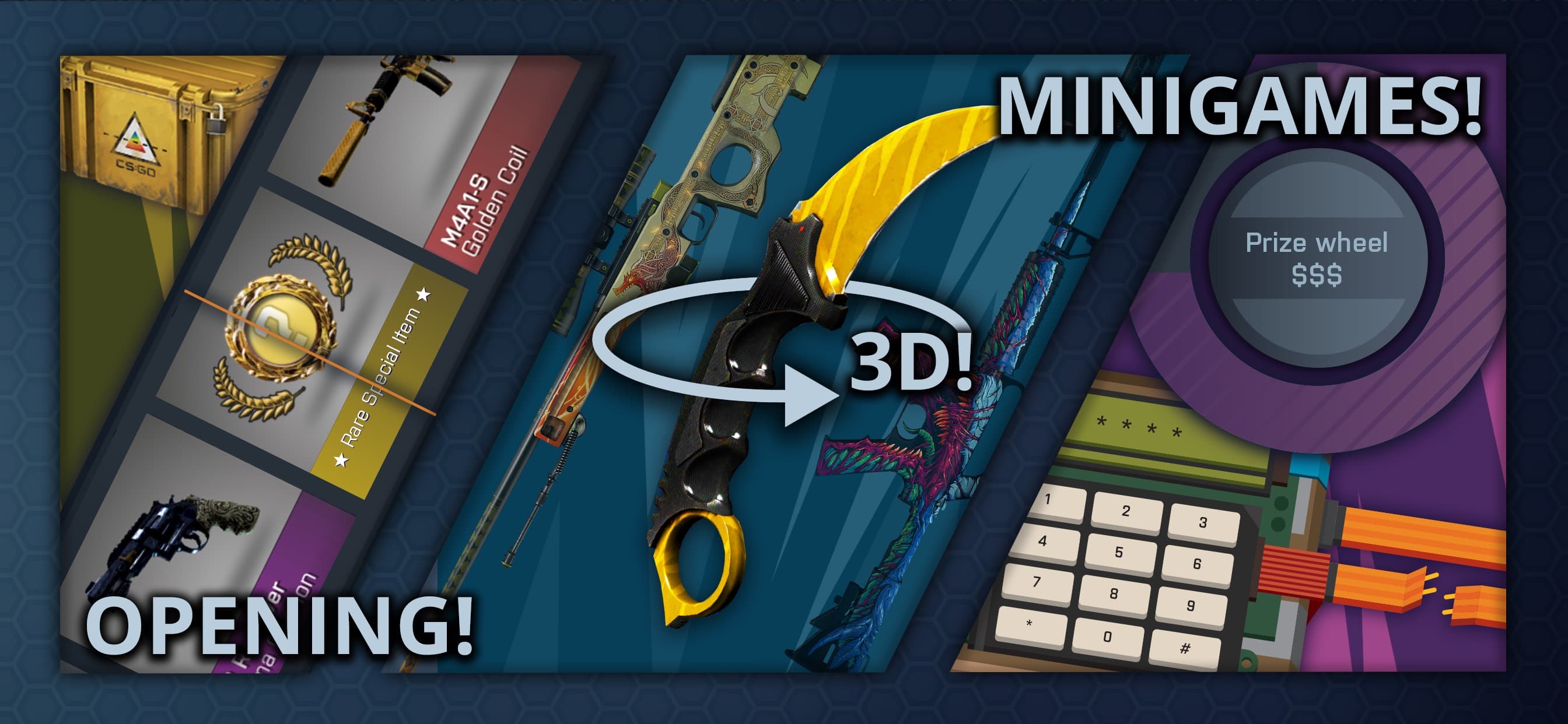 Case Opener - skins simulator screenshot 1 - screenshot