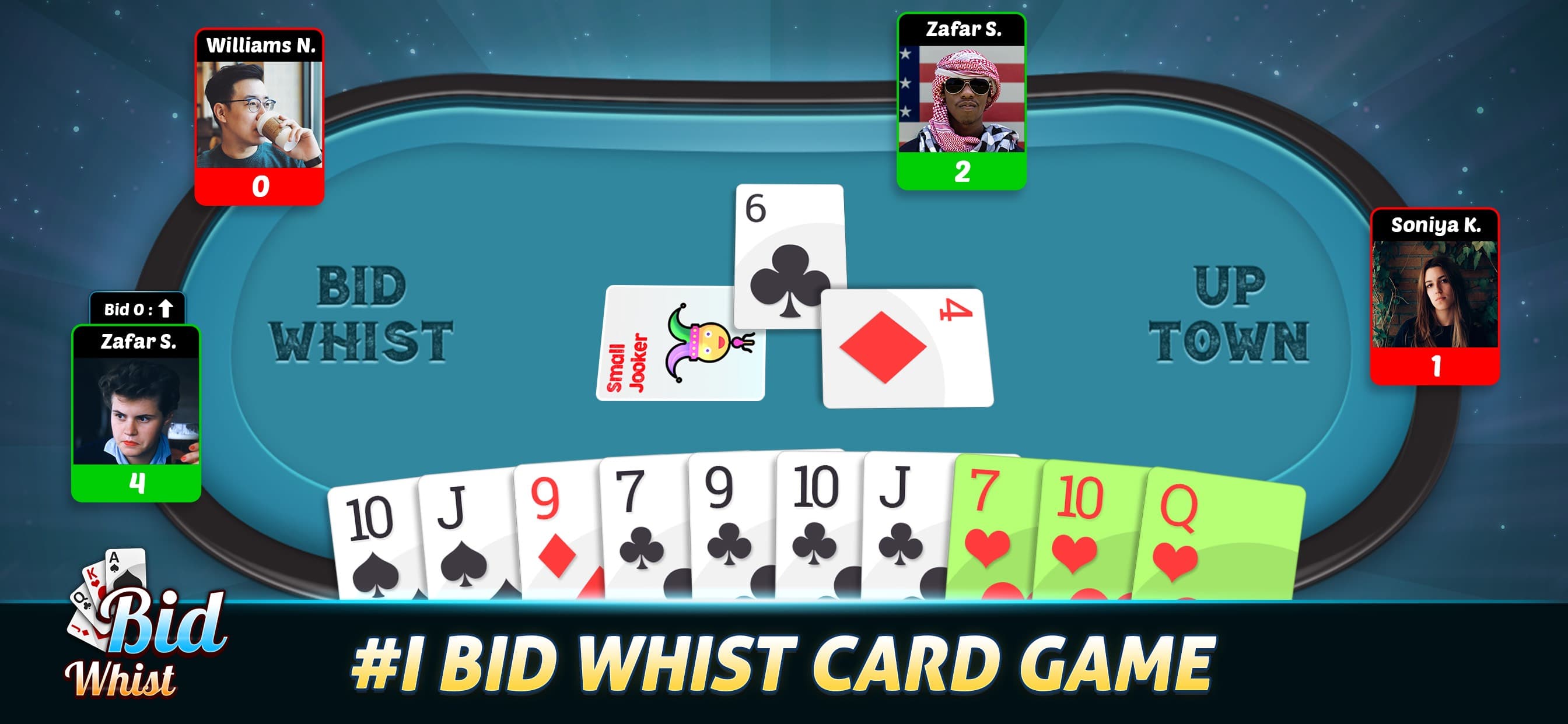 Bid Whist - Card Game screenshot 2 - screenshot