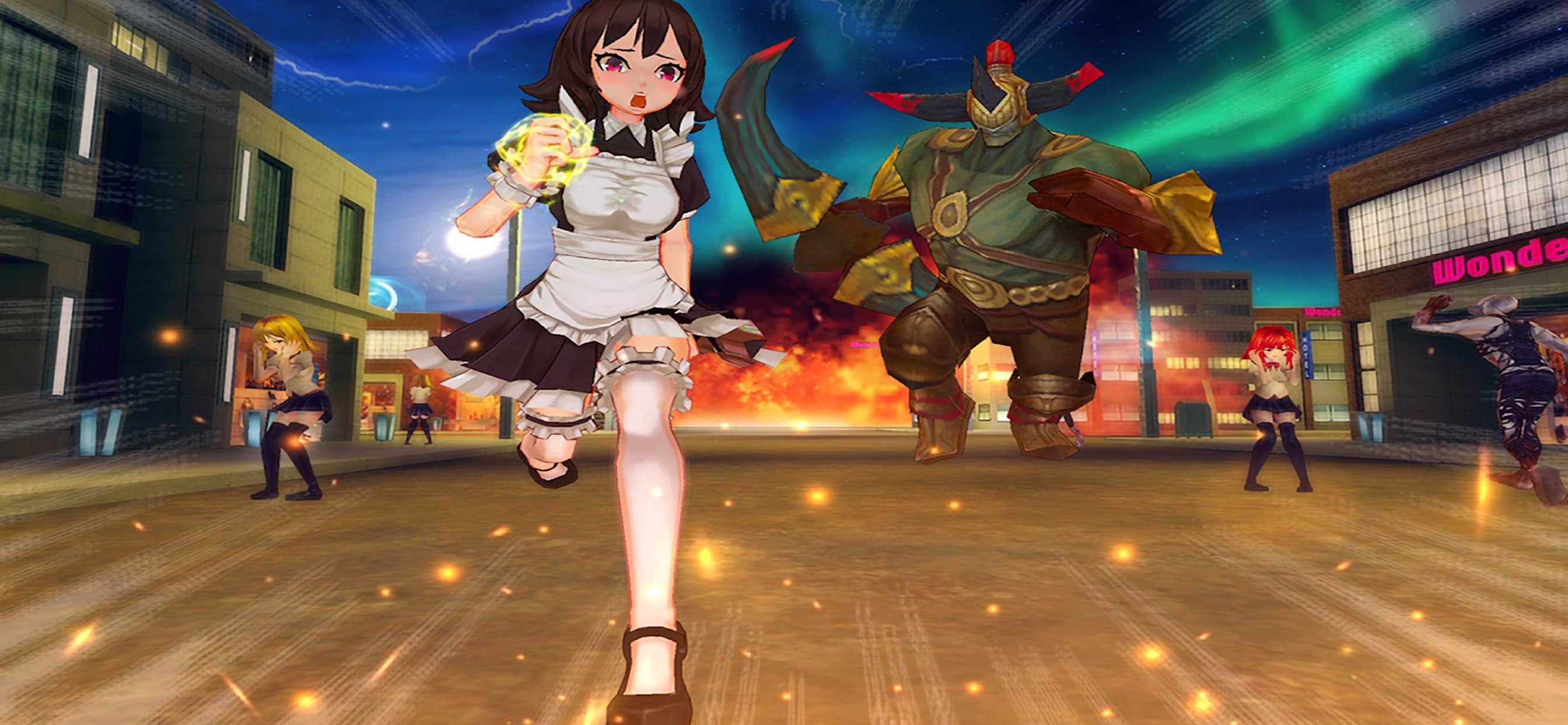 Kawaii Anime Fighting Games screenshot 1 - screenshot