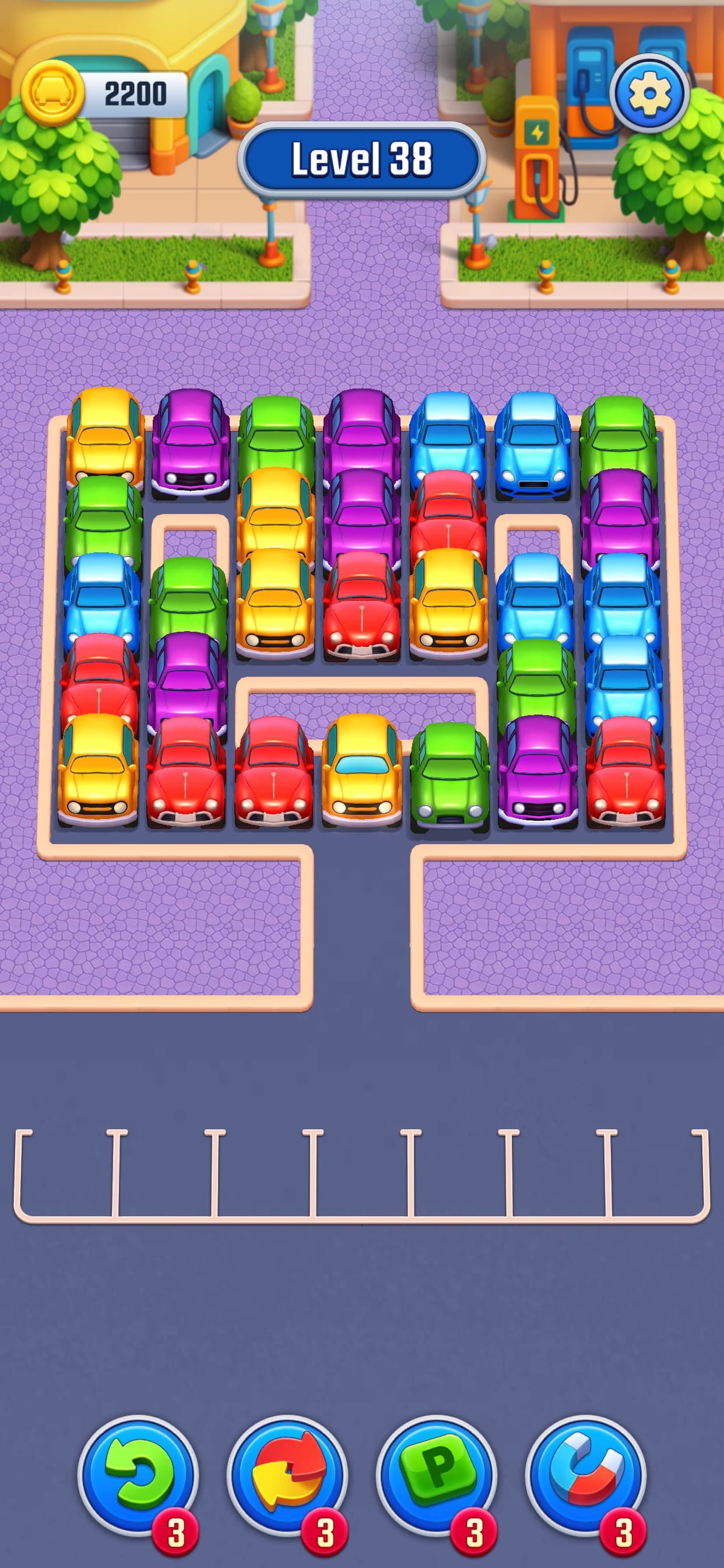 Triple Car: Match & Mod screenshot 1 - screenshot