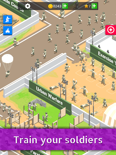 Idle Army Base: Tycoon Game screenshot 7 - screenshot