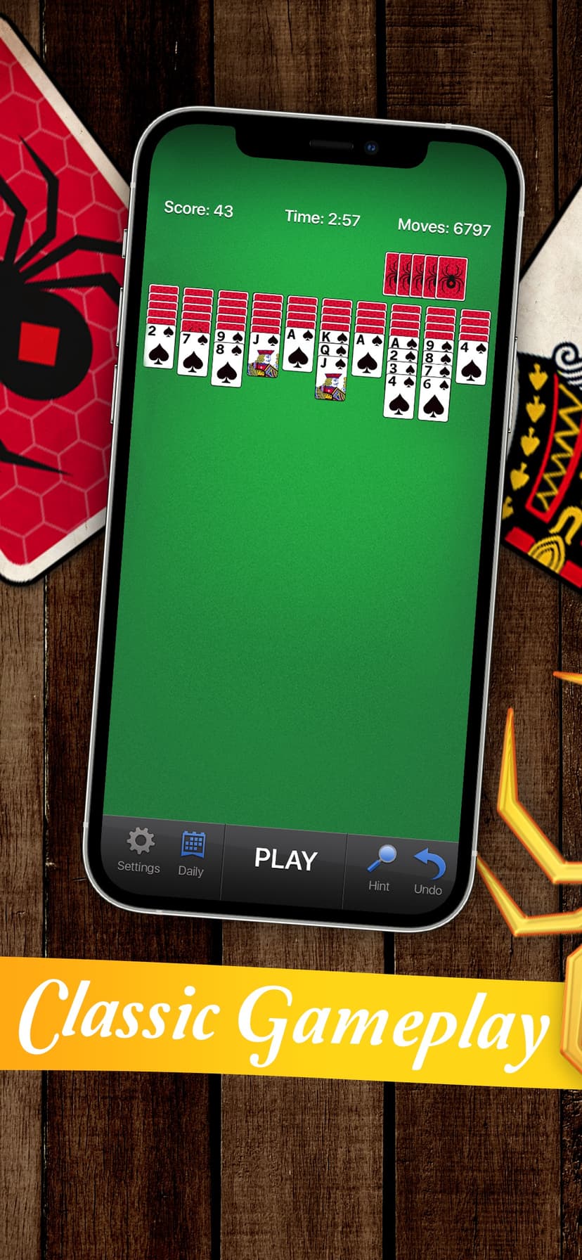 Classic Spider Solitaire Cards screenshot 2 - screenshot