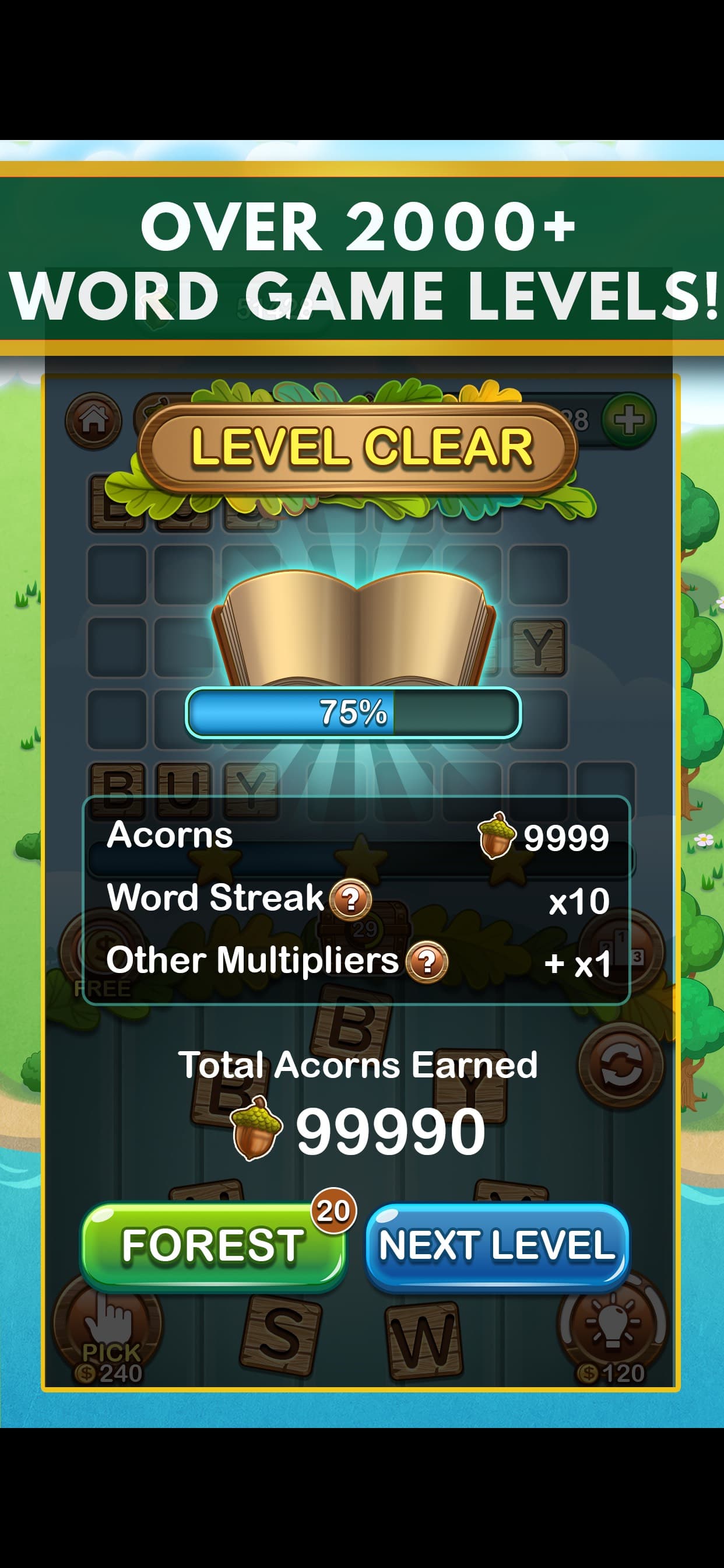 Word Forest: Word Games Puzzle screenshot 2 - screenshot
