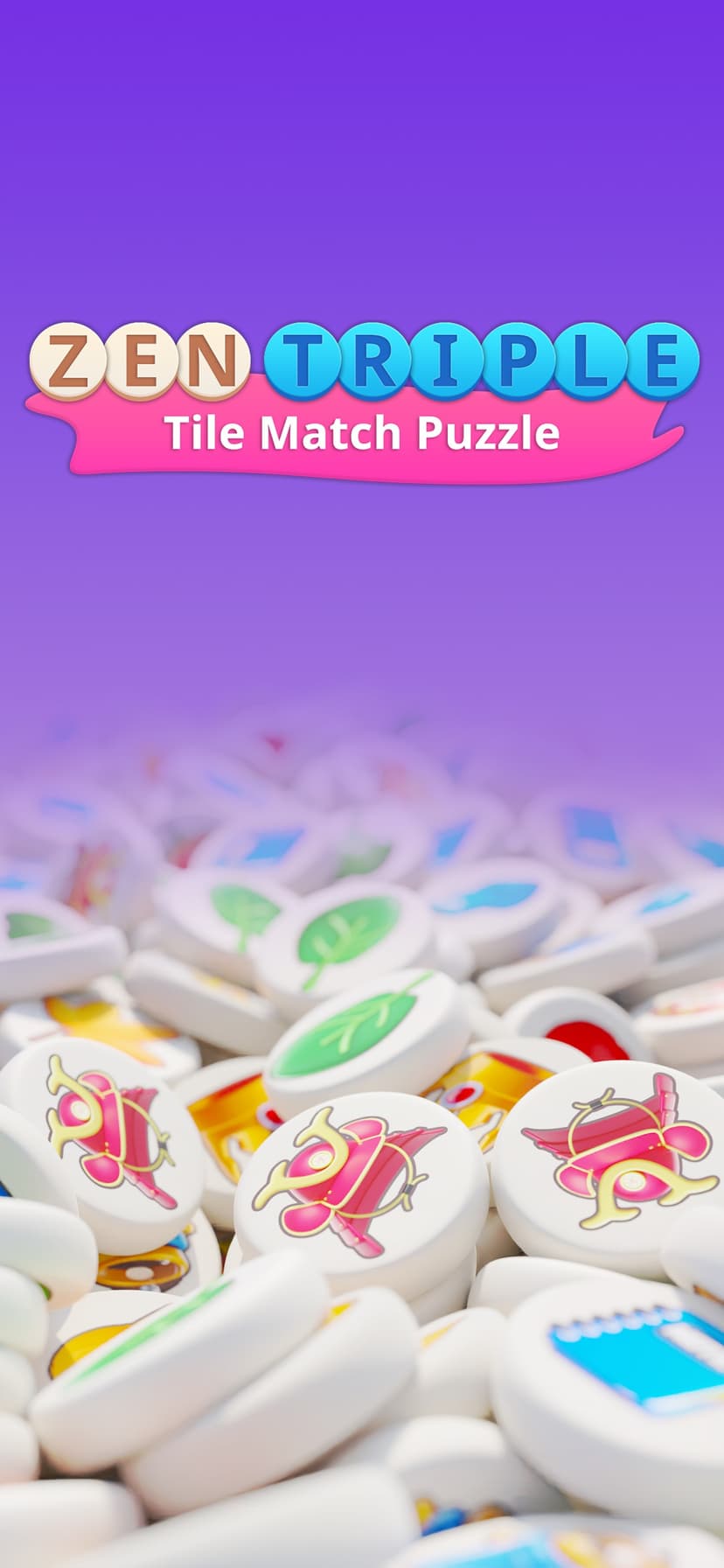Zen Triple - Tile Match Puzzle screenshot 1 - screenshot