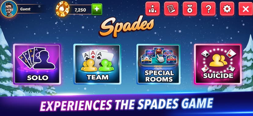 Spades Bid Whist: Card Games screenshot 3 - screenshot