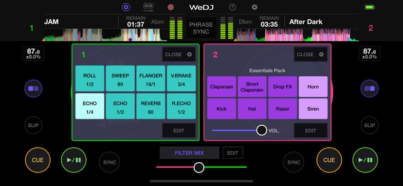 WeDJ for iPhone screenshot 5 - screenshot