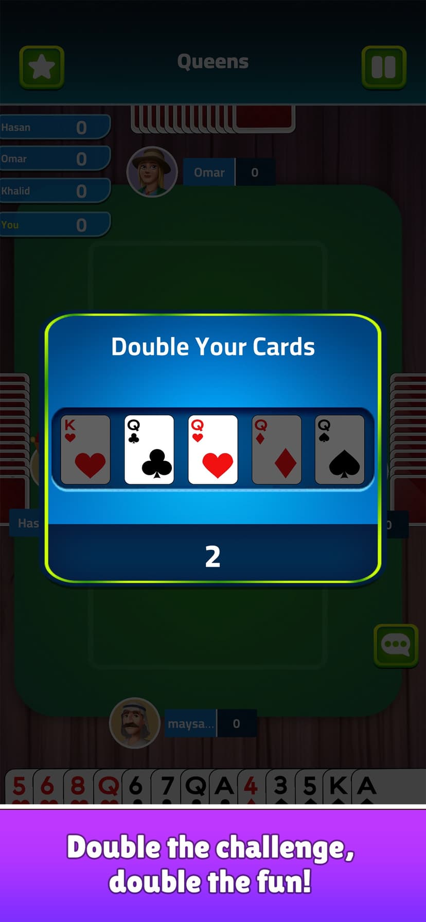 Trix Sheikh El Koba Card Game screenshot 7 - screenshot