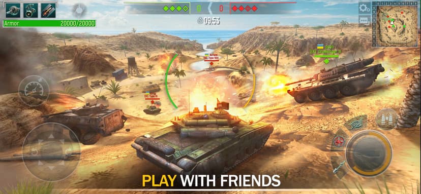 Tank Force：Battle Games Online screenshot 5 - screenshot