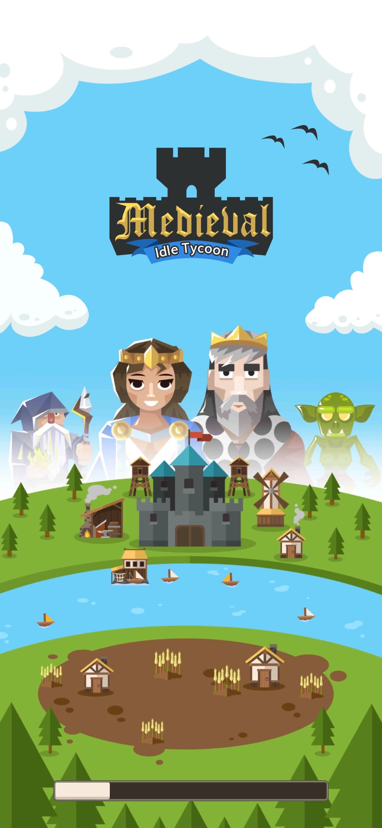 Medieval: Idle Tycoon Clicker screenshot 1 - screenshot
