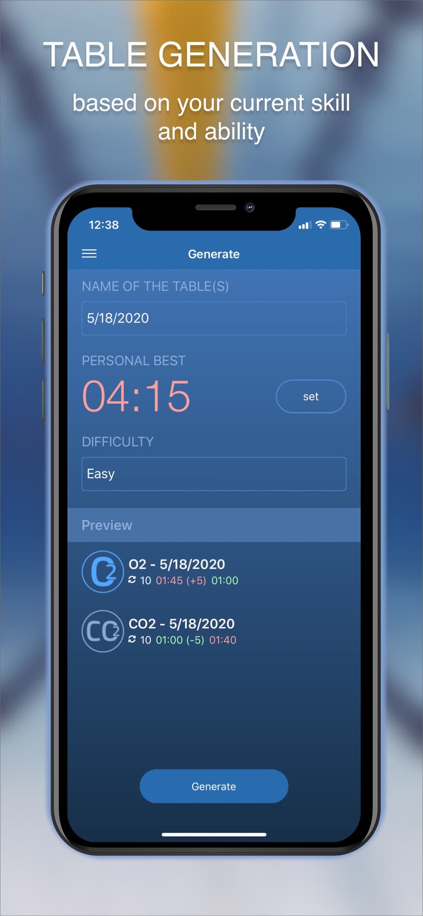 STAmina Apnea Trainer screenshot 6 - screenshot