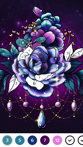Colorswipes® - Color by Number screenshot 3 - screenshot