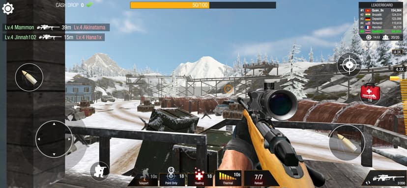 Sniper 3D: Bullet Strike PvP screenshot 7 - screenshot